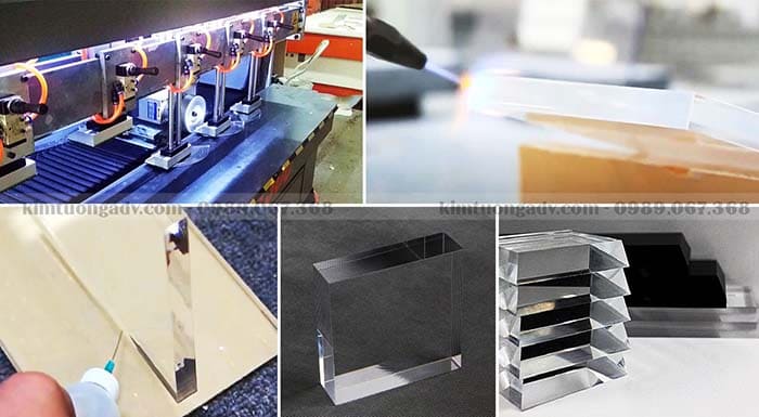 Các ngành nghề yêu cầu mica có độ bóng bề mặt và cạnh cao